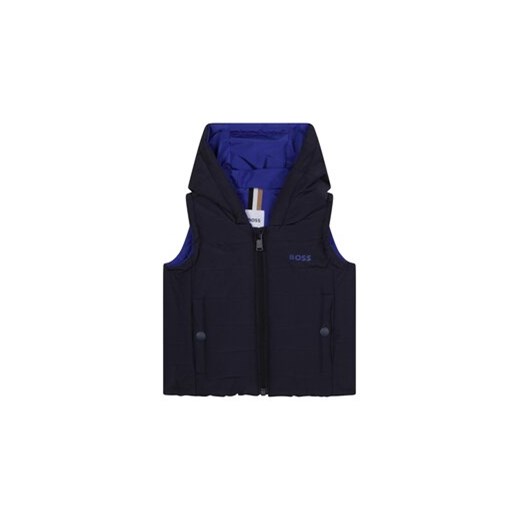Boss Kamizelka J06264 M Granatowy Regular Fit 12M MODIVO