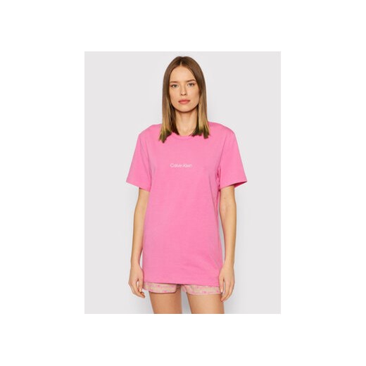 Calvin Klein Underwear T-Shirt 000QS6756E Różowy Regular Fit Calvin Klein Underwear M MODIVO wyprzedaż