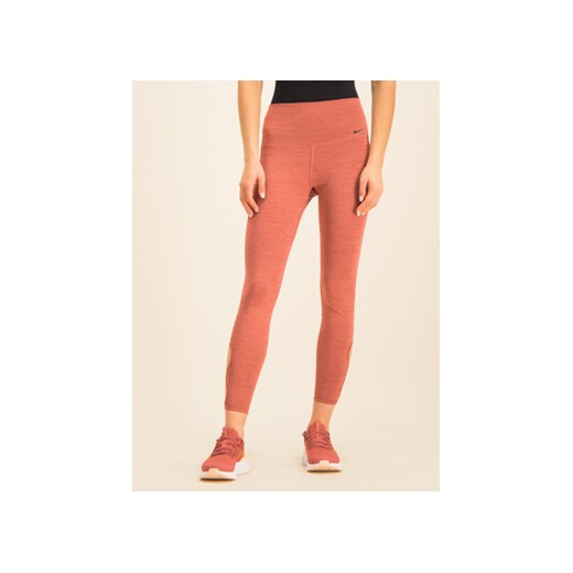 Nike Legginsy Yoga BV5715 Różowy Slim Fit Nike XS MODIVO