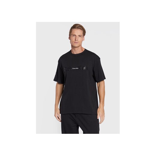 Calvin Klein Underwear T-Shirt 000NM2355E Czarny Regular Fit Calvin Klein Underwear L okazyjna cena MODIVO
