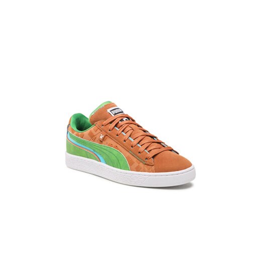 Puma Sneakersy Suede Minecraft 386290 01 Brązowy Puma 43 MODIVO