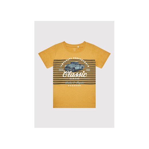 NAME IT T-Shirt 13198382 Żółty Regular Fit Name It 80 MODIVO promocyjna cena