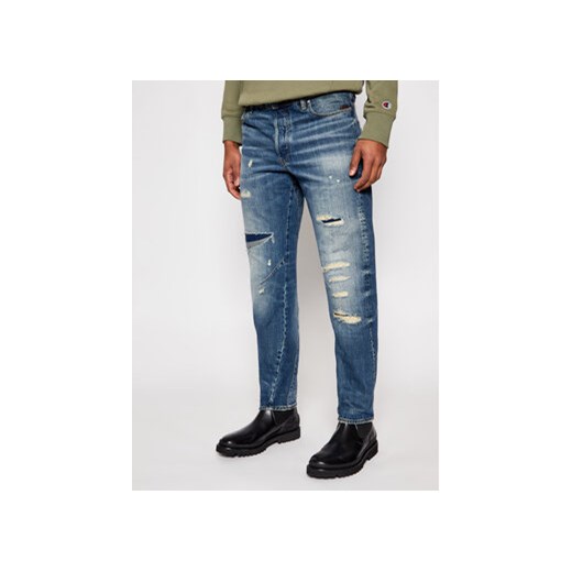 G-Star Raw Jeansy Arc 3D D09132-B988-A944 Granatowy Relaxed Tapered Fit 31_32 MODIVO