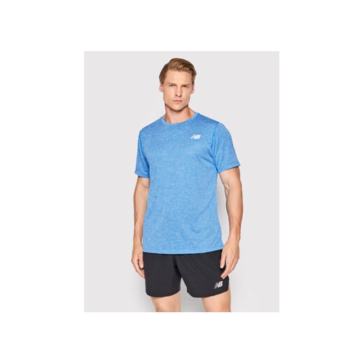 New Balance Koszulka techniczna Tenacity MT11095 Niebieski Athletic Fit New Balance L MODIVO
