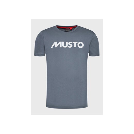 Musto T-Shirt 82020 Szary Regular Fit Musto M MODIVO