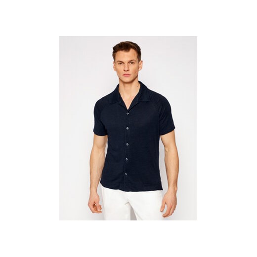 Oscar Jacobson Koszula Albin 6964 5650 Granatowy Regular Fit Oscar Jacobson XL MODIVO
