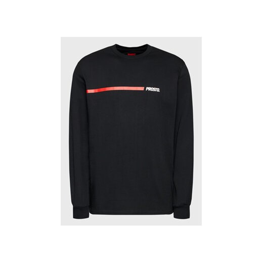 PROSTO. Longsleeve KLASYK Mond 2063 Czarny Regular Fit Prosto. M MODIVO