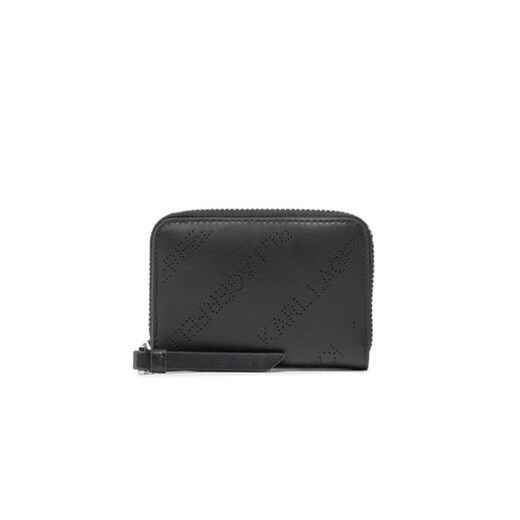KARL LAGERFELD Mały Portfel Damski 221W3224 Czarny Karl Lagerfeld uniwersalny MODIVO
