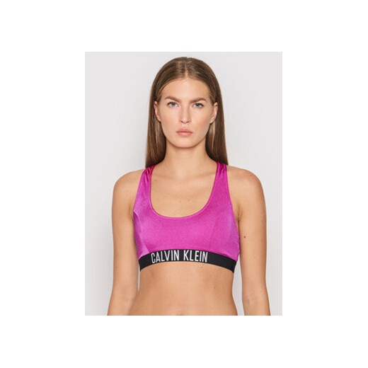 Calvin Klein Swimwear Góra od bikini KW0KW01459 Różowy XS okazja MODIVO