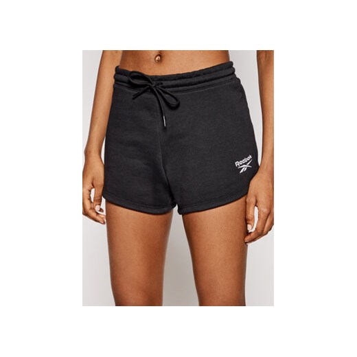 Reebok Szorty sportowe Frotte Identity GL2554 Czarny Slim Fit Reebok XS MODIVO