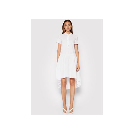 Rinascimento Sukienka koszulowa CFC0103381003 Biały Regular Fit Rinascimento M MODIVO