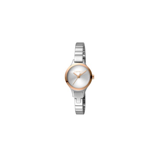 Esprit Zegarek ES1L055M0055 Srebrny Esprit uniwersalny wyprzedaż MODIVO