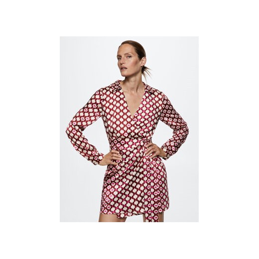 Mango Sukienka codzienna Sabrin 37047770 Beżowy Regular Fit Mango XXS wyprzedaż MODIVO