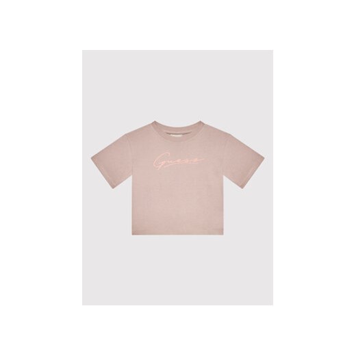 Guess T-Shirt J2RI38 I3Z11 Fioletowy Relaxed Fit Guess 4Y okazja MODIVO