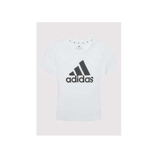 adidas T-Shirt Essentials GU2760 Biały Slim Fit 13_14Y MODIVO