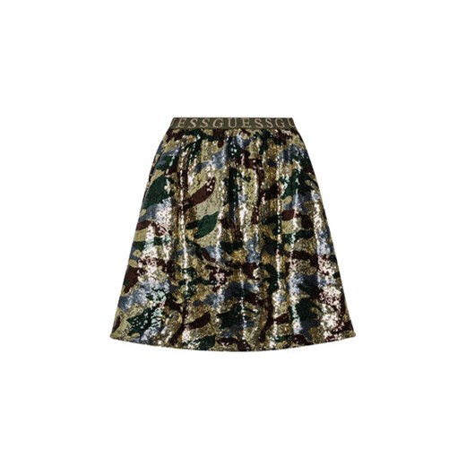 Guess Spódnica J1RD14 WDLR0 Kolorowy Regular Fit Guess 14Y okazja MODIVO