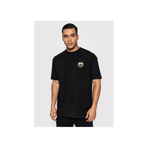 KARL LAGERFELD T-Shirt SMILEY WORLD 755440 Czarny Regular Fit Karl Lagerfeld S MODIVO wyprzedaż