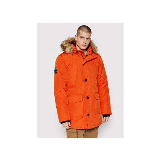Superdry Parka Everest M5011192A Pomarańczowy Regular Fit Superdry S MODIVO