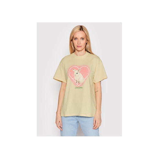 Local Heroes T-Shirt Bunny AW22T0001 Beżowy Oversize Local Heroes XS MODIVO promocyjna cena