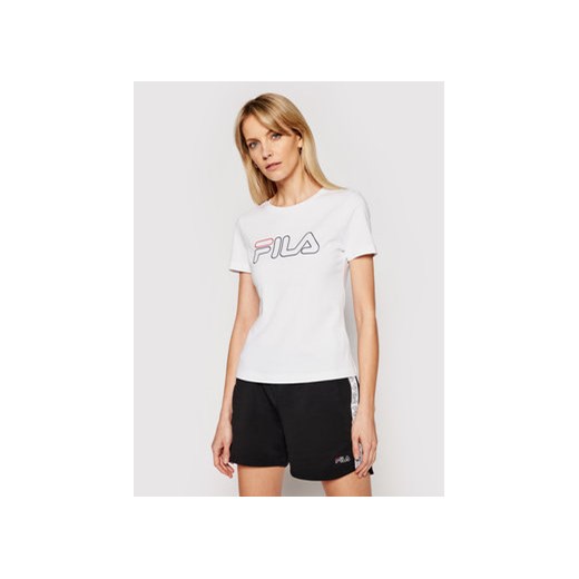 Fila T-Shirt Ladan Tee 683179 Biały Regular Fit Fila L okazja MODIVO