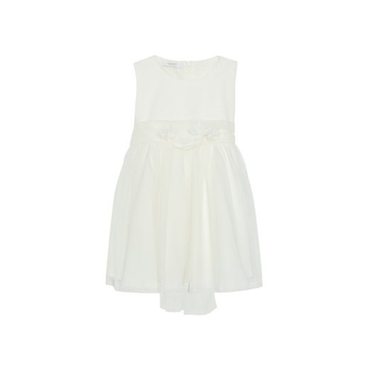Liu Jo Kids Sukienka elegancka HF0007 J9986 Biały Regular Fit 6M promocyjna cena MODIVO