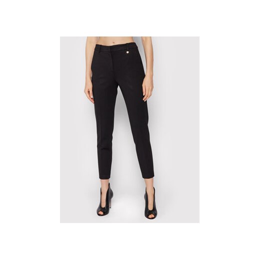 Liu Jo Spodnie materiałowe CF1014 J1857 Czarny Regular Fit Liu Jo 38 MODIVO