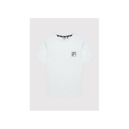 Fila T-Shirt Tessin FAT0052 Biały Regular Fit Fila 134_140 MODIVO