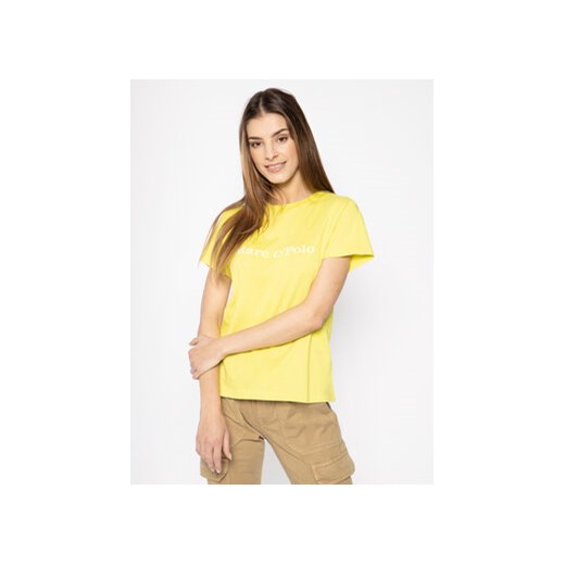 Marc O'Polo T-Shirt 002 2100 51169 Żółty Regular Fit XS MODIVO