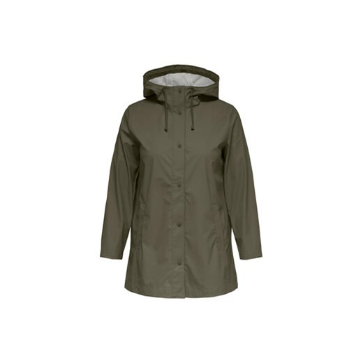 ONLY Carmakoma Kurtka przeciwdeszczowa 15245956 Zielony Regular Fit 50_52 MODIVO