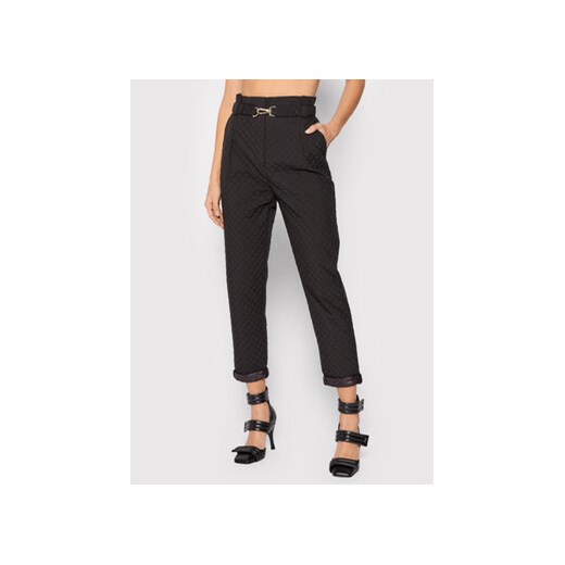 Patrizia Pepe Spodnie materiałowe 8P0357/A9J7-K103 Czarny Regular Fit Patrizia Pepe 40 MODIVO