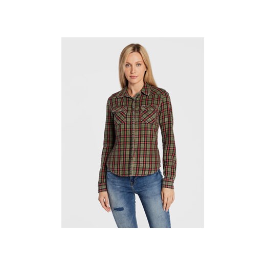 LTB Koszula Lucinda 60474 15279 Zielony Slim Fit XS MODIVO