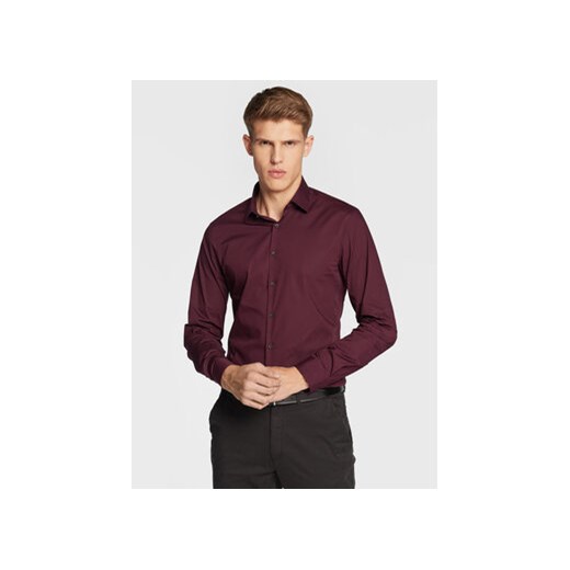 Calvin Klein Koszula K10K108229 Fioletowy Slim Fit Calvin Klein 44 okazja MODIVO