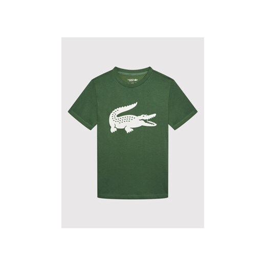 Lacoste T-Shirt TJ2910 Zielony Regular Fit Lacoste 8Y MODIVO wyprzedaż