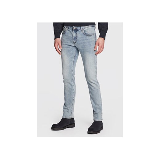 Armani Exchange Jeansy 6LZJ13 Z1VKZ 1500 Niebieski Slim Fit Armani Exchange 32_34 MODIVO