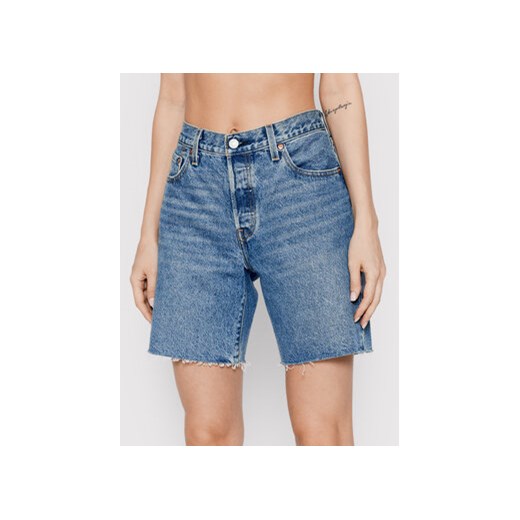 Levi's® Szorty jeansowe 90s 501 A1962-0003 Niebieski Relaxed Fit 32 okazja MODIVO