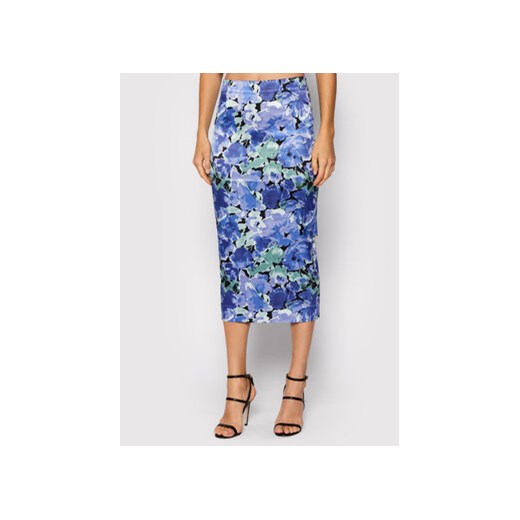 ROTATE Spódnica ołówkowa Tasha Pencil Skirt RT528 Niebieski Slim Fit Rotate 34 MODIVO