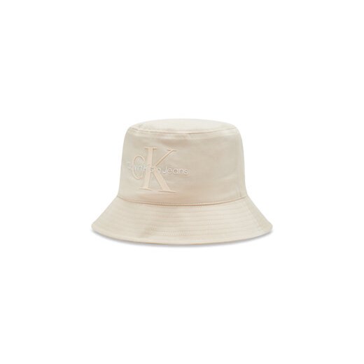 Calvin Klein Jeans Kapelusz Bucket Monogram K60K610715 Beżowy uniwersalny MODIVO