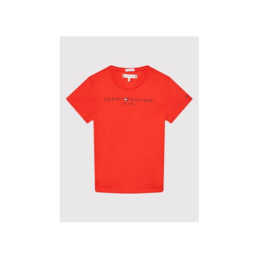 Tommy Hilfiger T-Shirt Essential KG0KG05242 D Pomarańczowy Regular Fit Tommy Hilfiger 8 wyprzedaż MODIVO