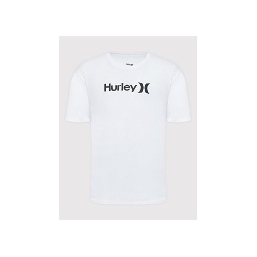 T-shirt męski Hurley z krótkim rękawem z napisami 