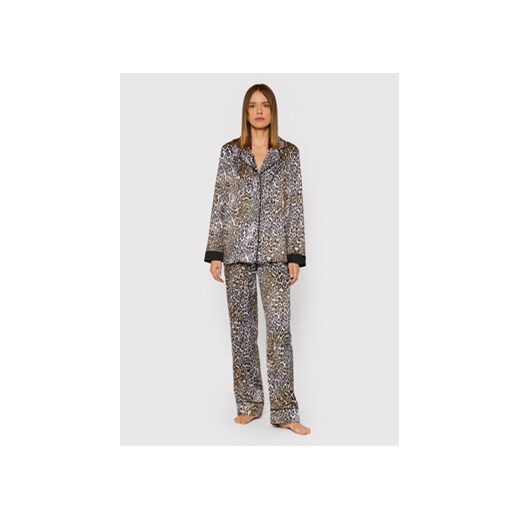 Guess Piżama Addie O1BX00 WO06A Brązowy Guess S MODIVO