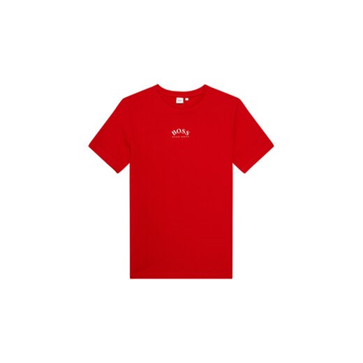Boss T-Shirt J25G99 S Czerwony Slim Fit 8Y wyprzedaż MODIVO