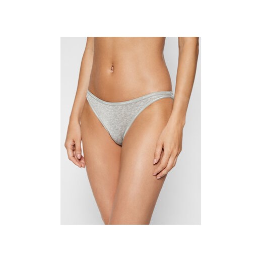 Calvin Klein Underwear Figi klasyczne 000QF4530E Szary Calvin Klein Underwear XS okazyjna cena MODIVO