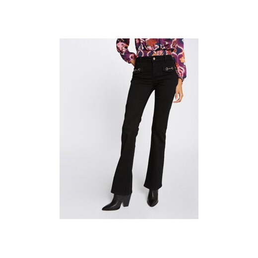 Morgan Jeansy 212-PLILLE Czarny Regular Fit Morgan 36 MODIVO