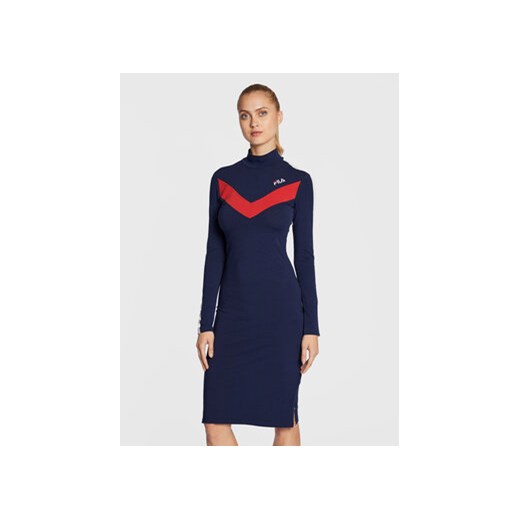 Fila Sukienka codzienna Biaca FAW0271 Granatowy Slim Fit Fila M MODIVO