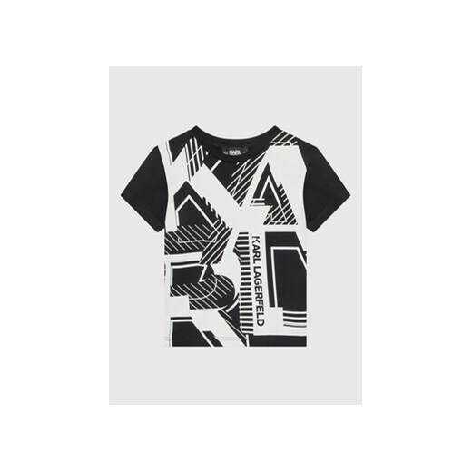 KARL LAGERFELD T-Shirt Z25338 M Czarny Regular Fit Karl Lagerfeld 4Y okazyjna cena MODIVO