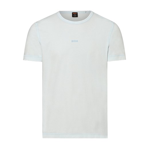 BOSS Orange T-shirt – Tokks Mężczyźni Dżersej jasnoniebieski jednolity S vangraaf
