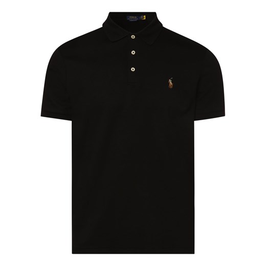 Polo Ralph Lauren Męska koszulka polo Mężczyźni Bawełna czarny jednolity Polo Ralph Lauren XL promocja vangraaf