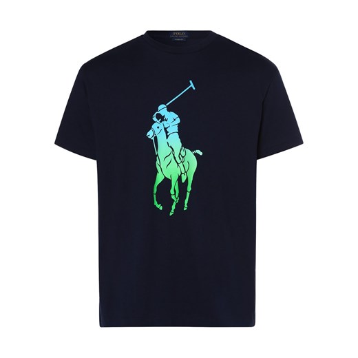 Polo Ralph Lauren T-shirt – Classic Fit Mężczyźni Dżersej granatowy nadruk Polo Ralph Lauren S vangraaf