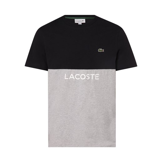 Lacoste T-shirt męski Mężczyźni Bawełna granatowy jednolity Lacoste 4 vangraaf