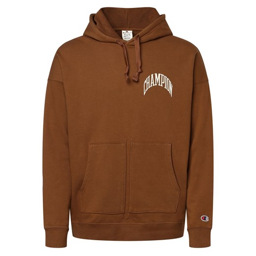 Champion Męska bluza z kapturem Mężczyźni mocca nadruk Champion XXL promocja vangraaf